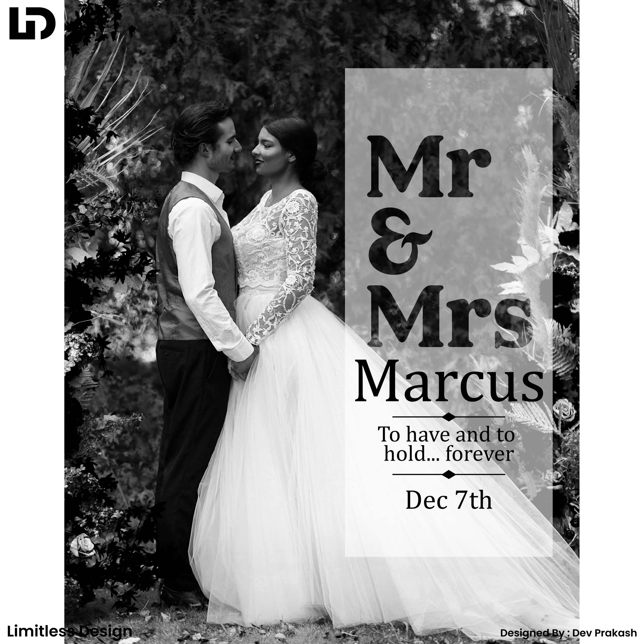 monochrom-image-frame